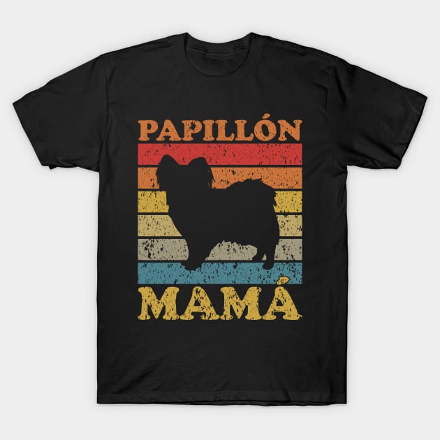Papillón Mamá del perro T-Shirt by AmazingDesigns